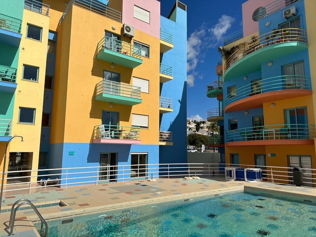 דירות Marina De Albufeira T1 Ate 2 Pax Ou T2 Ate 6 Pax Com Piscina E Vista Marina מראה חיצוני תמונה